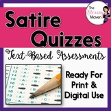 Satire Quizzes: Text-Based Assessments