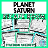 Saturn Escape Room Stations - Reading Comprehension Activi