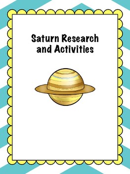 Preview of Saturn Research and Activities