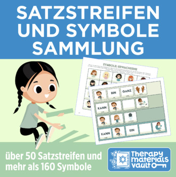 Preview of Satzstreifen und Symbole Sammlung (Sentence Strip and Icon Collection)