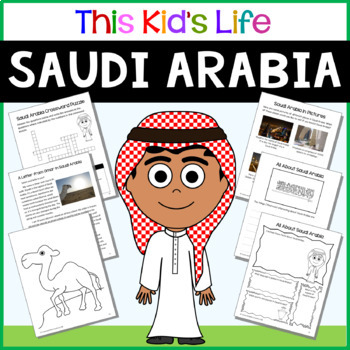 Preview of Saudi Arabia Country Study: Reading & Writing + Google Slides/PPT