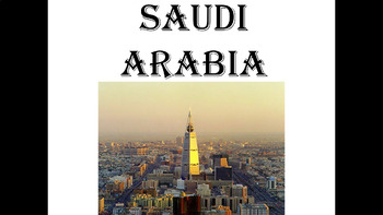 Preview of Saudi Arabia Lecture and Guided Notes