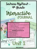 Savaas My View Interactive Journal Unit 1