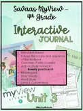 Savaas My View Interactive Journal Unit 3