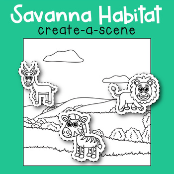 Savanna Habitat Create-a-Scene