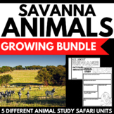 Savanna Research Project Bundle | Savanna Biome Project | 