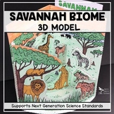 Savannah Biome Model - 3D Model - Biome Project