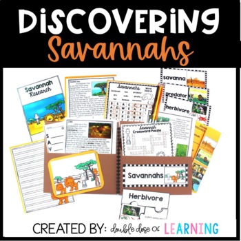 Preview of Savannah Biome Research Unit with PowerPoint