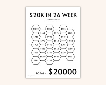 26  week money challenge