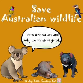 Preview of Save Australian wildlife UNIT