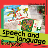 Save Christmas Speech and Language BUNDLE