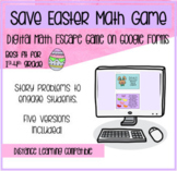 Save Easter! A Digital Math Escape Game on Google Forms