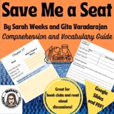 Save Me a Seat Comprehension Questions and Vocabulary Guid