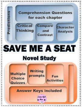 Preview of Save Me a Seat Novel Study