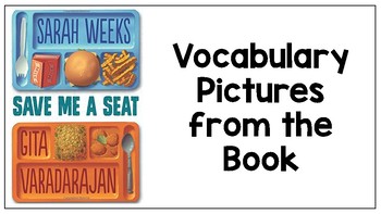 Preview of Save Me a Seat Vocabulary Pictures