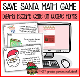 Save Santa! A Digital Math Escape Game on Google Forms!