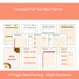 Save Time and Money with a Complete Full Year Meal Planner