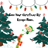Save Your Elf Christmas Digital Christmas Escape Room 