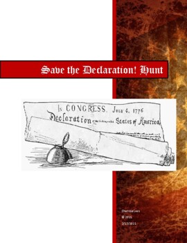 Preview of Save the Declaration Hunt!