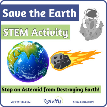 Preview of Save the Earth! Critical Thinking Space Themed STEM Activity