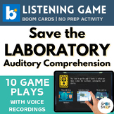 Save the Laboratory Auditory Comprehension & Inferences Bo