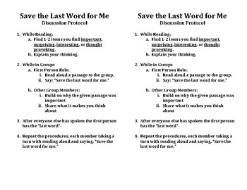 Preview of Save the Last Word For Me
