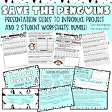 Save the Penguins Bundle Presentation Introduction Slides 