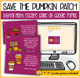 Save the Pumpkin Patch! Fall Digital Math Game on Google Forms