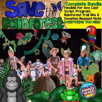 Preview of Save the Rainforest Class Play Mega Bundle and Freebie