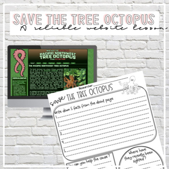 Preview of Save the Tree Octopus: a Reliable Website Assignment