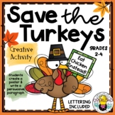 Save the Turkeys:  Persuasive Poster and Opinion Writing A