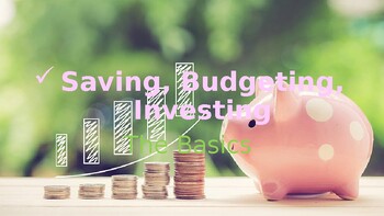 Preview of Saving Budgeting Investing For Kids