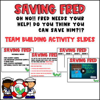 Preview of Saving Fred | First Day Team Building Activity