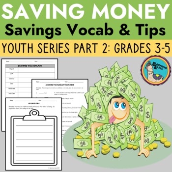 Preview of Saving Money Elementary Money Skills