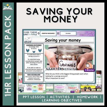 Preview of Saving Options + Personal Finance for Young Adults