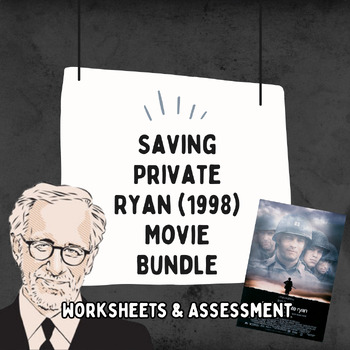 Preview of Saving Private Ryan (1998) Bundle (Worksheet and Multiple Choice Assessment)