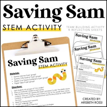 Preview of Saving Sam STEM Challenge 