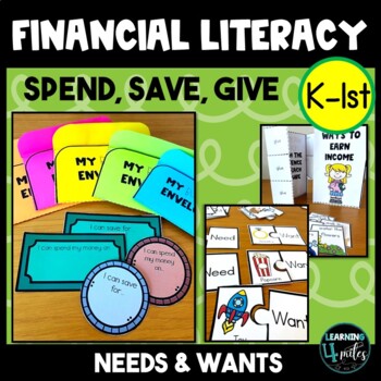 Preview of Saving and Spending | Wants and Needs | Personal Financial Literacy