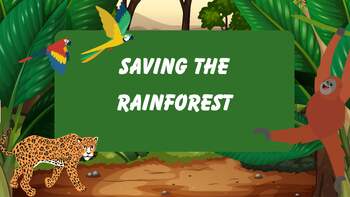Preview of Saving the Rainforest