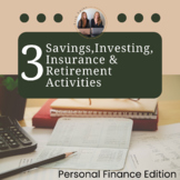 Savings, Investing, Insurance & Retirement Activities- Per