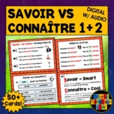 SAVOIR VS CONNAÎTRE BOOM CARDS ⭐ French Digital Flashcards