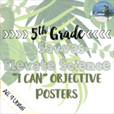 Savvas Elevate Science "I Can" Objective Posters Grade 5 -