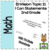 Savvas EnVision 2nd Grade Math - Topic 11 I Can Statements