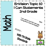 Savvas EnVision 2nd Grade Math - Topic 10 I Can Statements