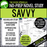 Savvy Novel Study { Print & Digital }