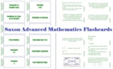Saxon Advanced Mathematics Flashcards