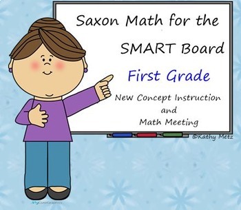 Preview of *Saxon Math for the SMART Board:  First Grade GIANT BUNDLE!