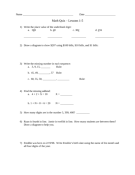 Saxon Math Grade 4 Volume 1 Pdf - Sara Battle's Math Worksheets