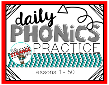 Preview of Digital Daily Phonics Lessons: 1-50  {Saxon Inspired}