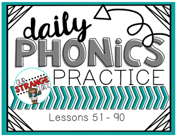 Preview of Digital Daily Phonics Lessons: 51-90  {Saxon Inspired}